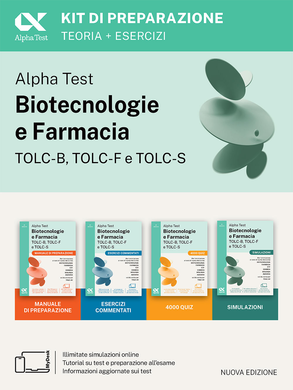 Alpha Test Biotecnologie e Farmacia TOLC-B, TOLC-F e TOLC-S - Kit di ...